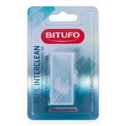 Refil para Escova Interdental Bitufo Interclean Cônico 6 Unidades