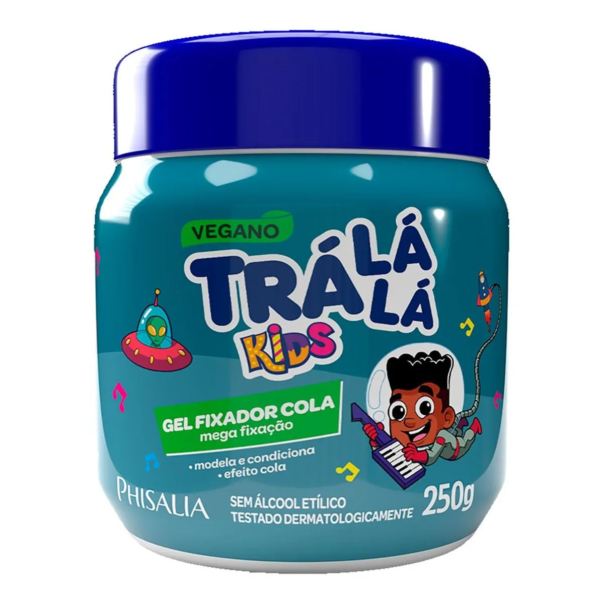 Gel Fixador Infantil Trá Lá Lá Kids Mega Fixação 250g