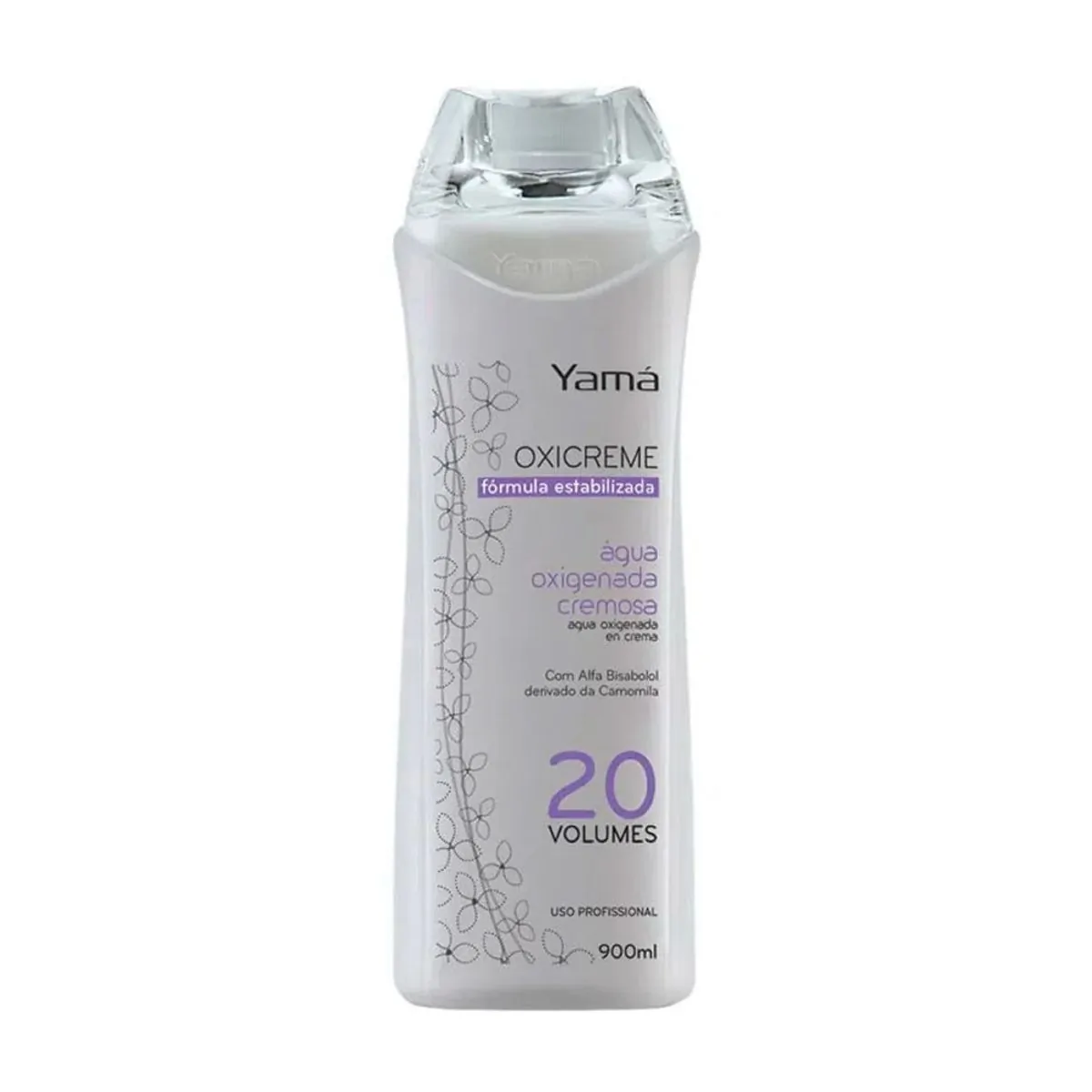 Agua Oxigenada Cremosa Oxicreme 20 Volumes Yamá 900ml