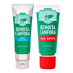 Gel de Massagem Bendita Cânfora Relaxante 80g