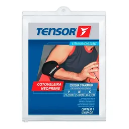 Cotoveleira de neoprene Tensor 8441 G Preto