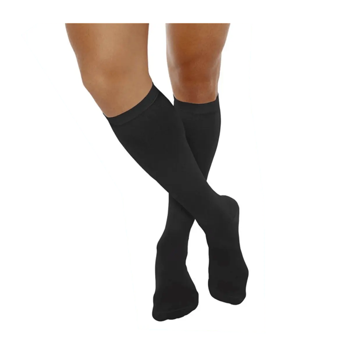 Meia 3/4 Kendall Média Compressão Masculina P Preto