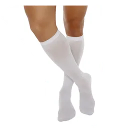 Meia 3/4 Kendall Média Compressão Masculina G Branco