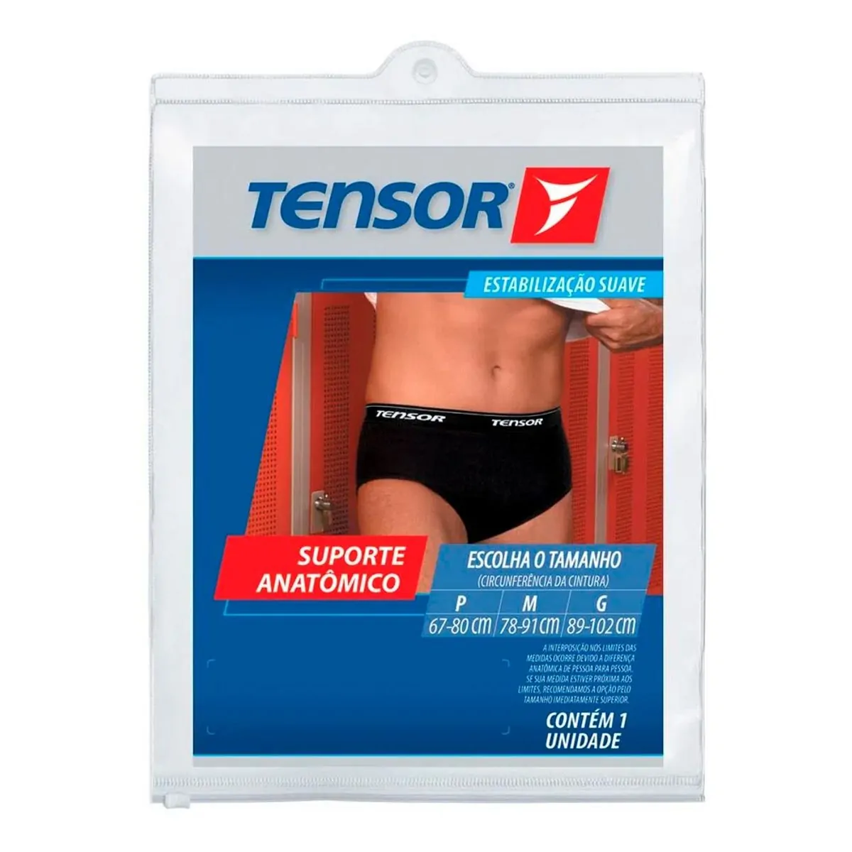 Suporte anatômico Tensor 6611 P Preto