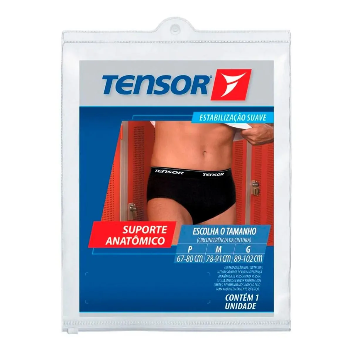 Suporte anatômico Tensor 6611 G Preto