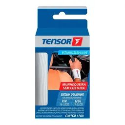 Munhequeira Elástica sem Costura Tensor 6703 G/GG Branco