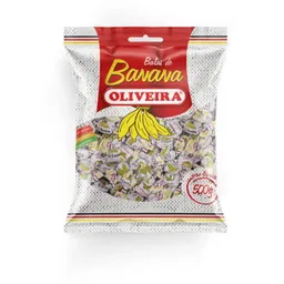 Bala de banana com 500g - Oliveira