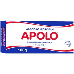 Algodão Hidrófilo Apolo - 100g
