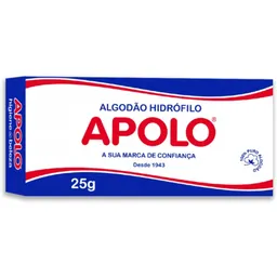 Algodão Hidrófilo Apolo - 25g