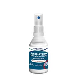 Álcool 70% ADV Farma 30ml Spray