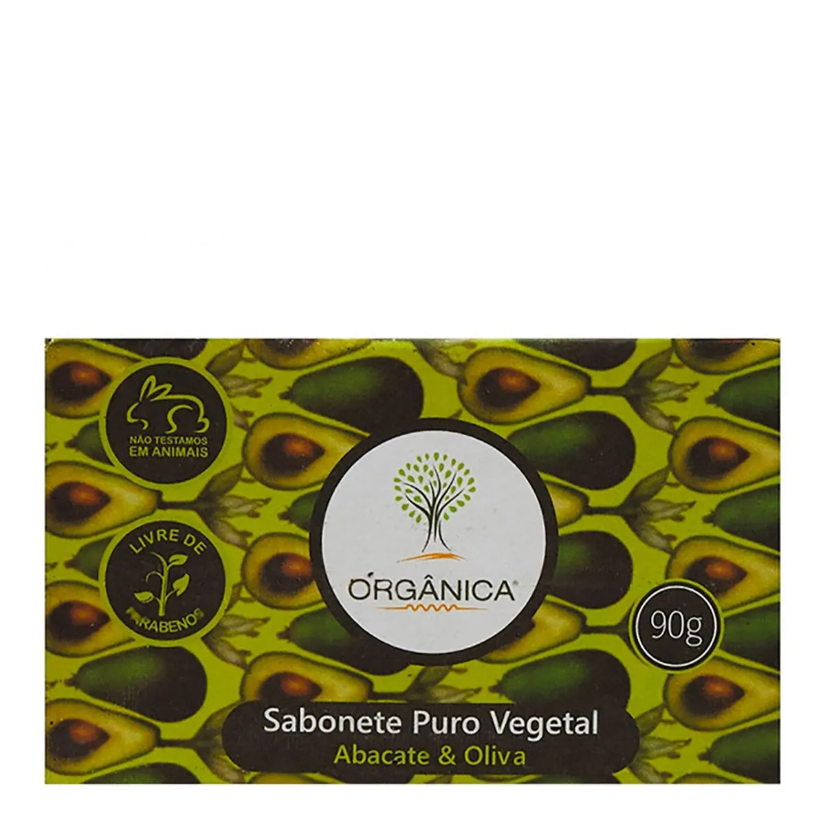 Sabonete Orgânica Soft Care Puro Vegetal Abacate e Oliva 90g