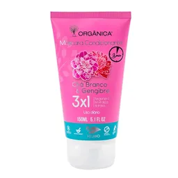 Máscara Condicionante Orgânica Chá Branco e Gengibre 150ml