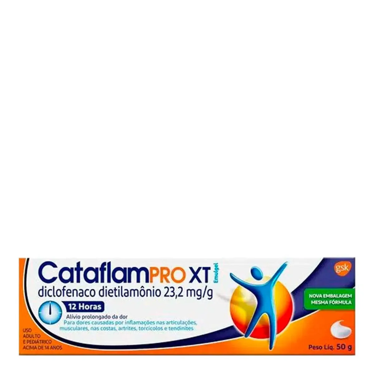 Analgésico e Anti-Inflamatório CataflamPRO XT 23,2mg/g 50g