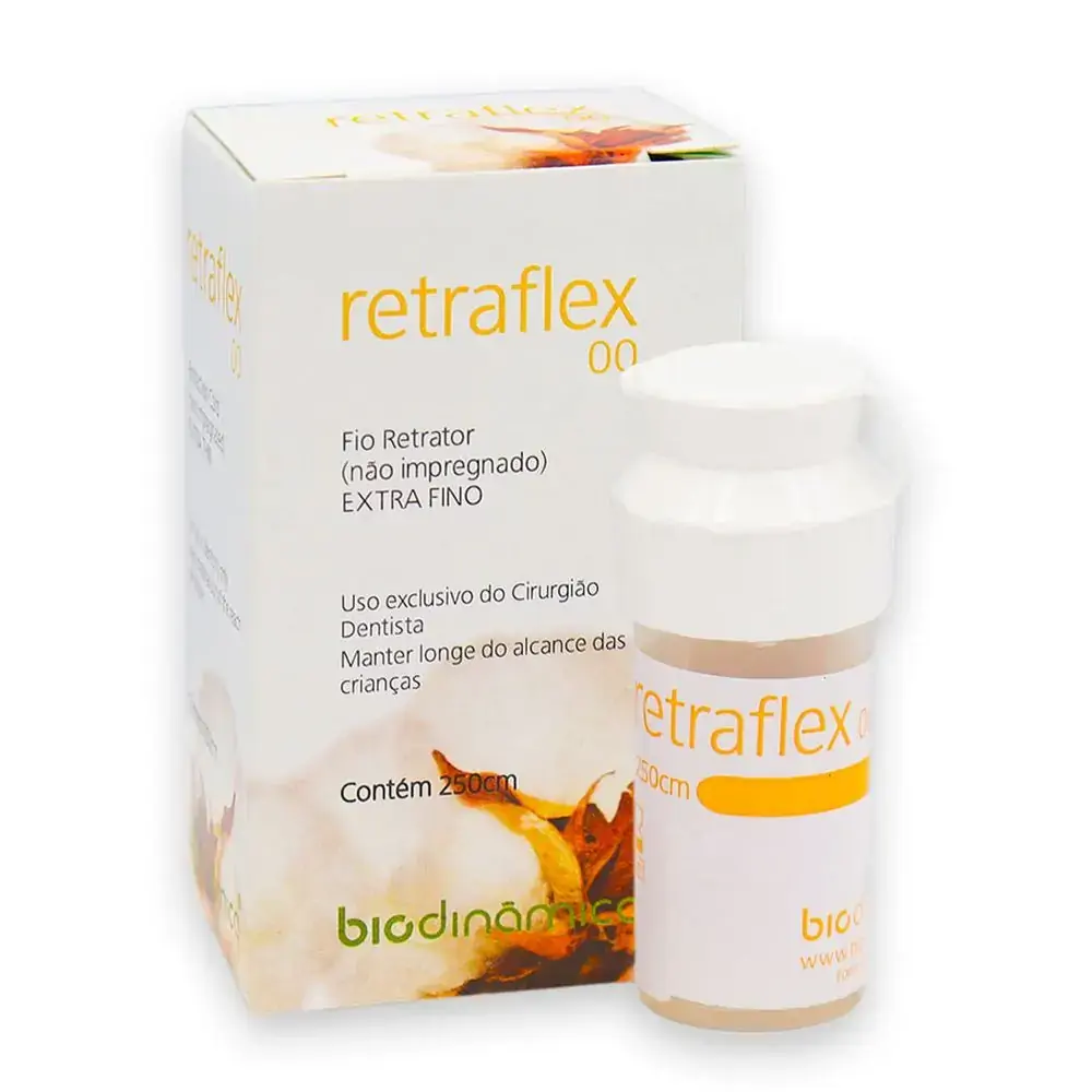 Fio Retrator Retraflex - Biodinâmica - Fio Retrator Retraflex Laranja 00 - Biodinâmica