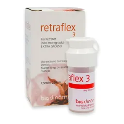 Fio Retrator Retraflex - Biodinâmica - Fio Retrator Retraflex Vermelho 3 - Biodinâmica