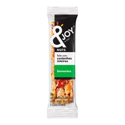 Barra de Cereais Nuts & Joy Sementes 30g