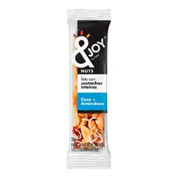 Barra de Cereais Nuts & Joy Coco e Amêndoas 30g