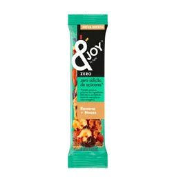 Barra de Nuts &Joy Banana e Nozes Zero Açúcar 25g