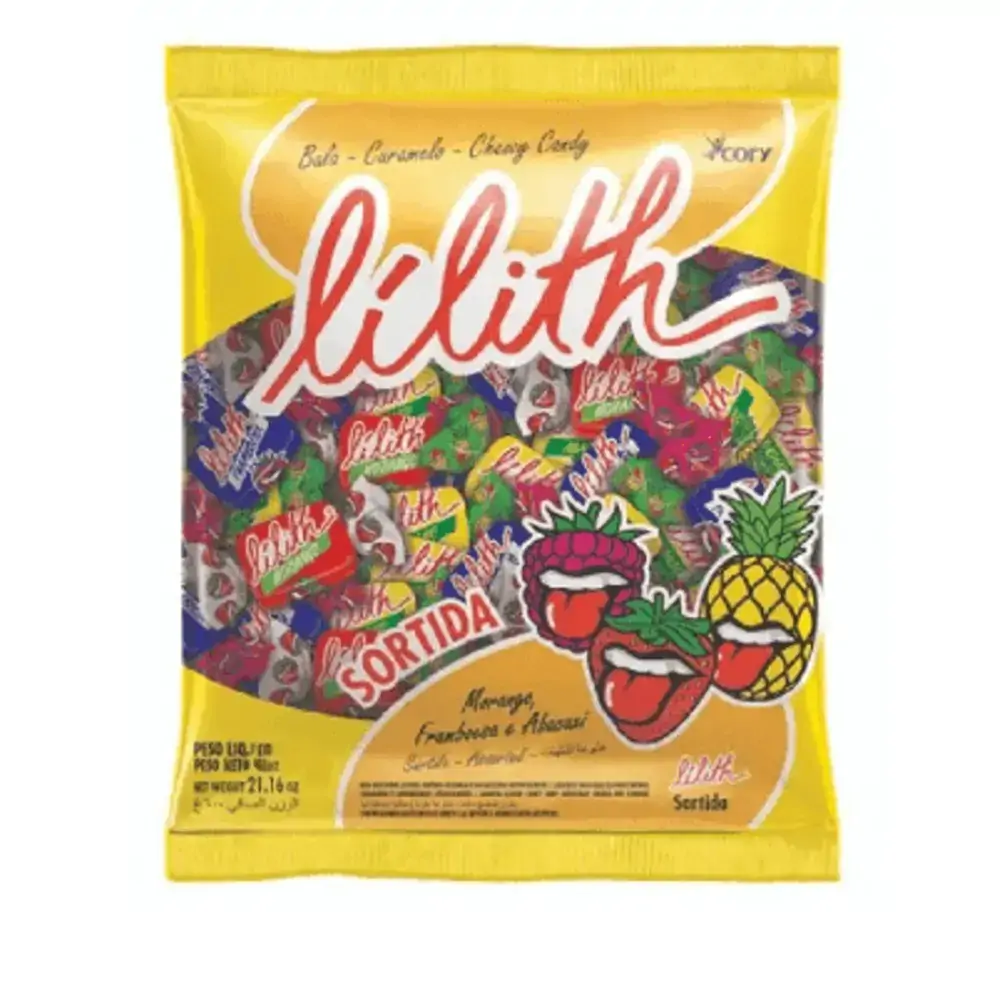 Bala sabor sortido com 500g - Lilith