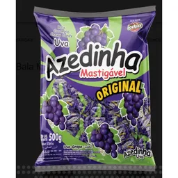 Bala mastigável azedinha sabor uva 500g - Icekiss