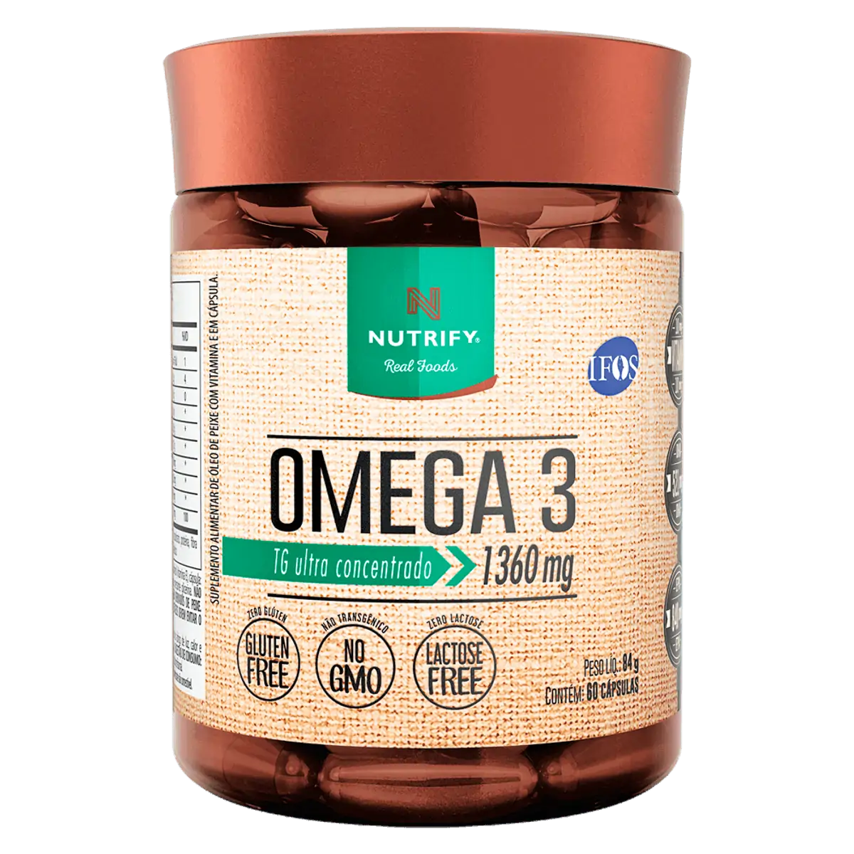 ômega 3 60 Cápsulas Nutrify