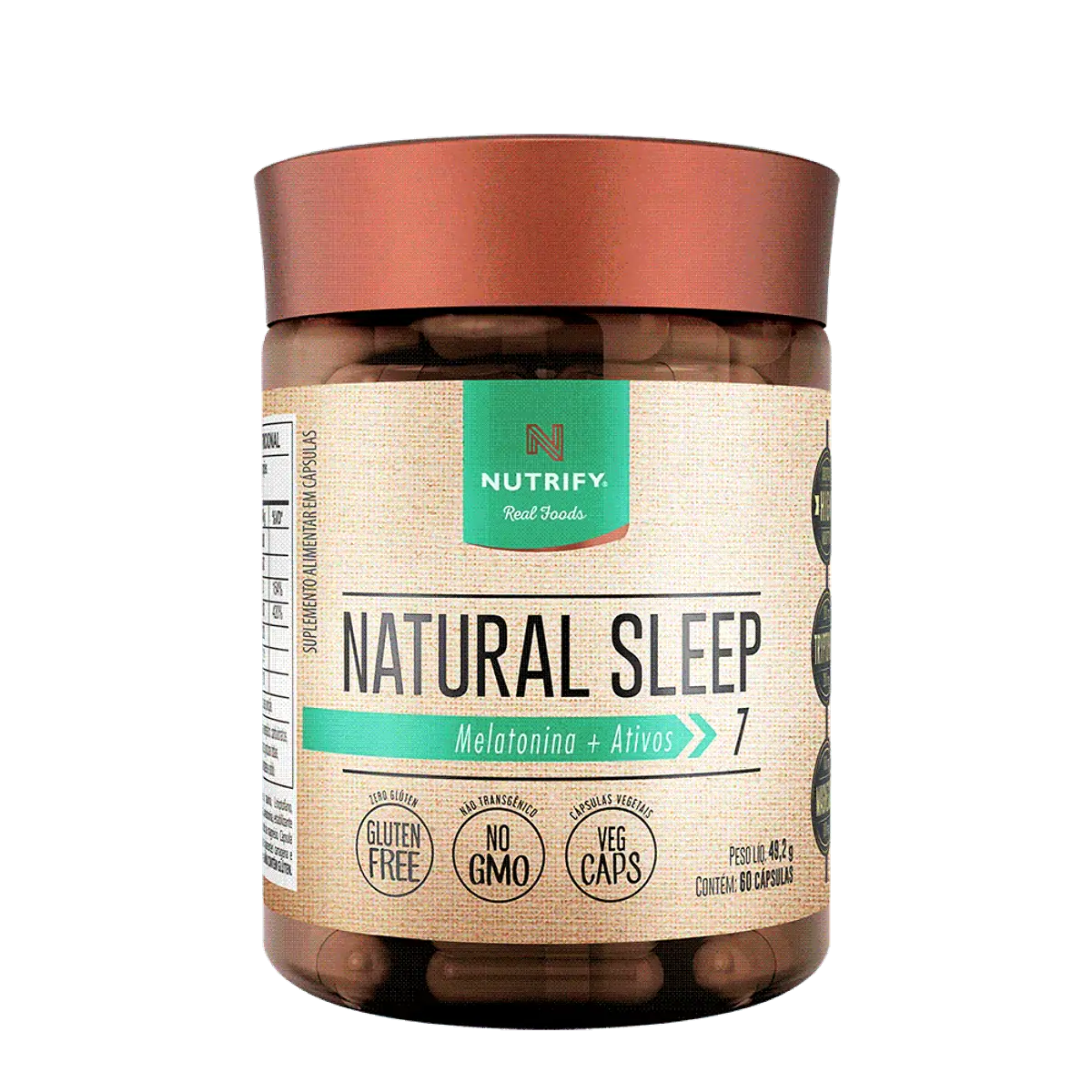 Natural Sleep 60 cápsulas Nutrify