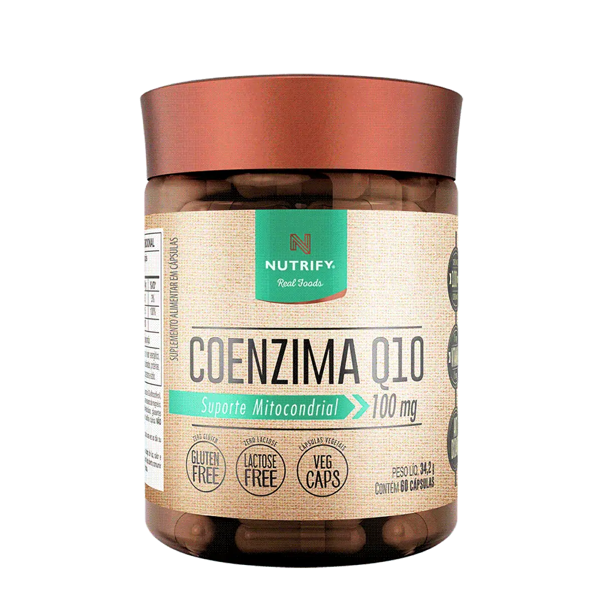 Coenzima Q10 60 cápsulas Nutrify