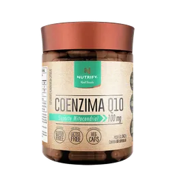 Coenzima Q10 60 cápsulas Nutrify