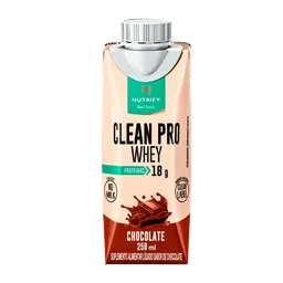 CleanPro Whey Líquido - CLEANPRO WHEY RTD CHOCOLATE 250ML 1UNID