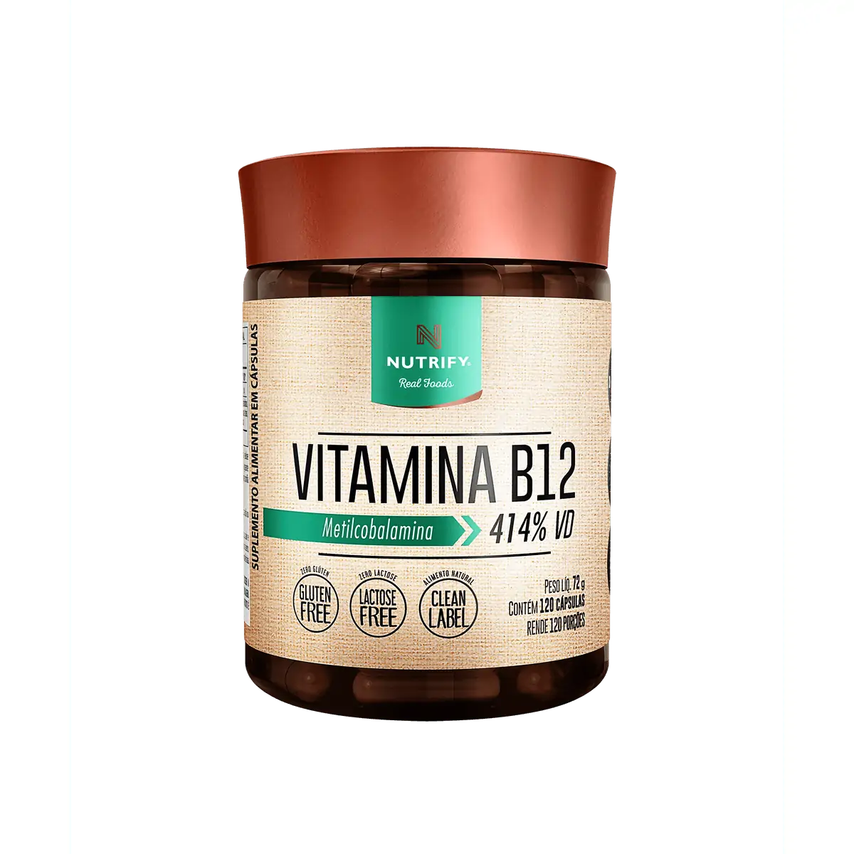 Vitamina B12 - 120 Cápsulas