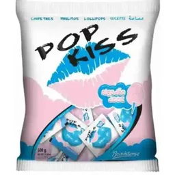 Pirulito sabor algodão doce pacote com 500g - Pop kiss