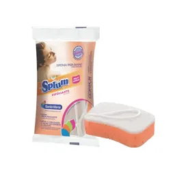 Esponja Splum Para Banho Esfoliante Santa Maria