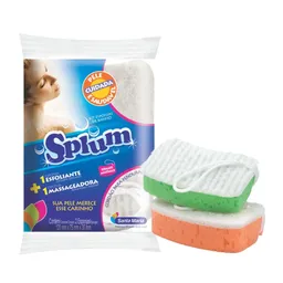 Esponja Splum Para Banho Massageadora e Esfoliante Santa Maria