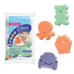 Esponja Splum Para Banho Baby Fragance Santa Maria