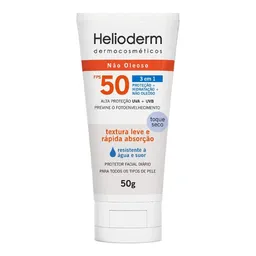 Protetor Solar Facial Diário Helioderm Suncare FPS 50 50g