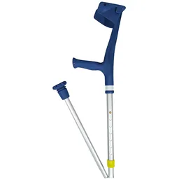 Muleta Canadense Dobrável Mercur - Azul Escuro - Unidade