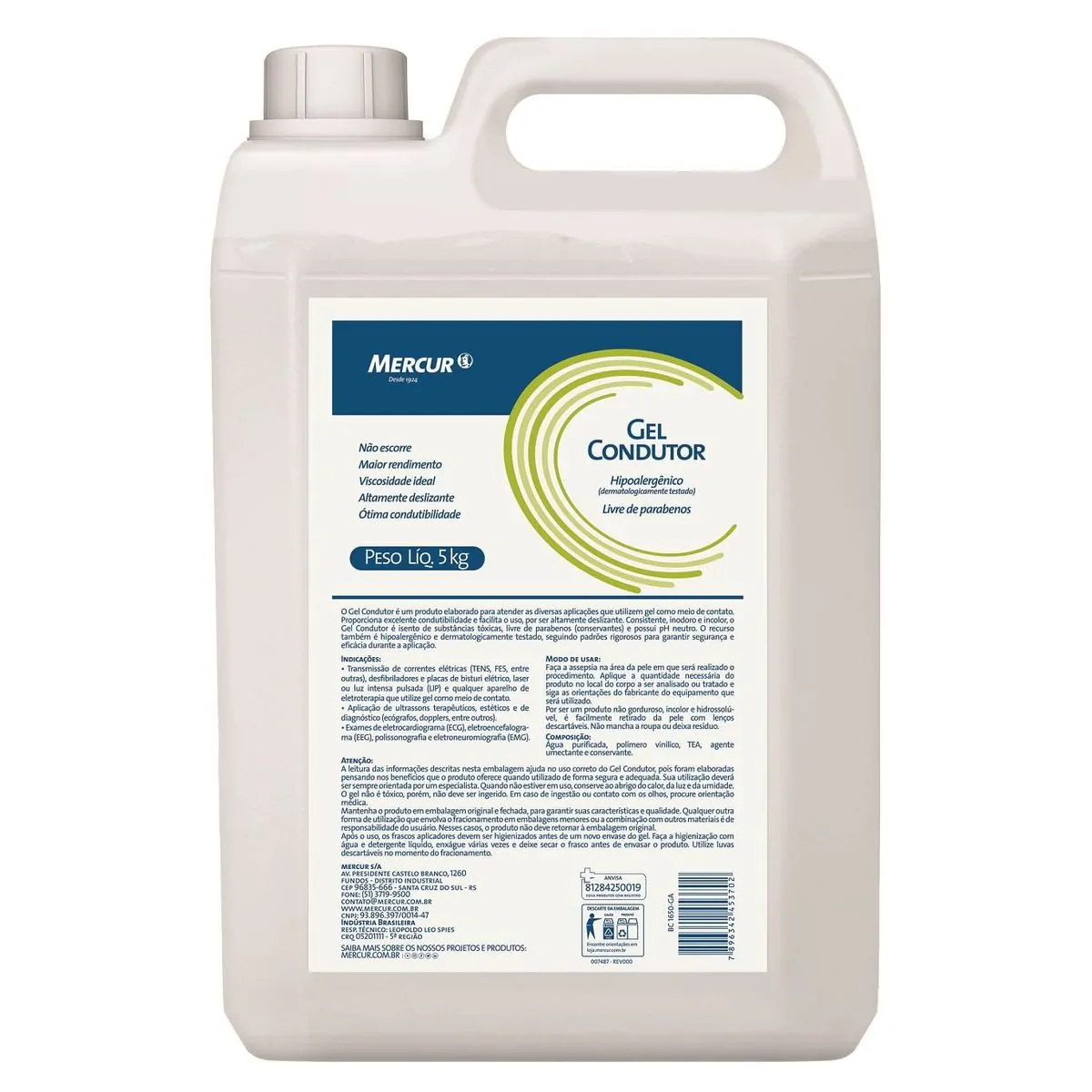 Gel Condutor - Galão 5KG