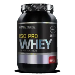 Iso Pro Whey Probiótica Morango 900g - ISO PRO WHEY Probiótica MORANGO 900G