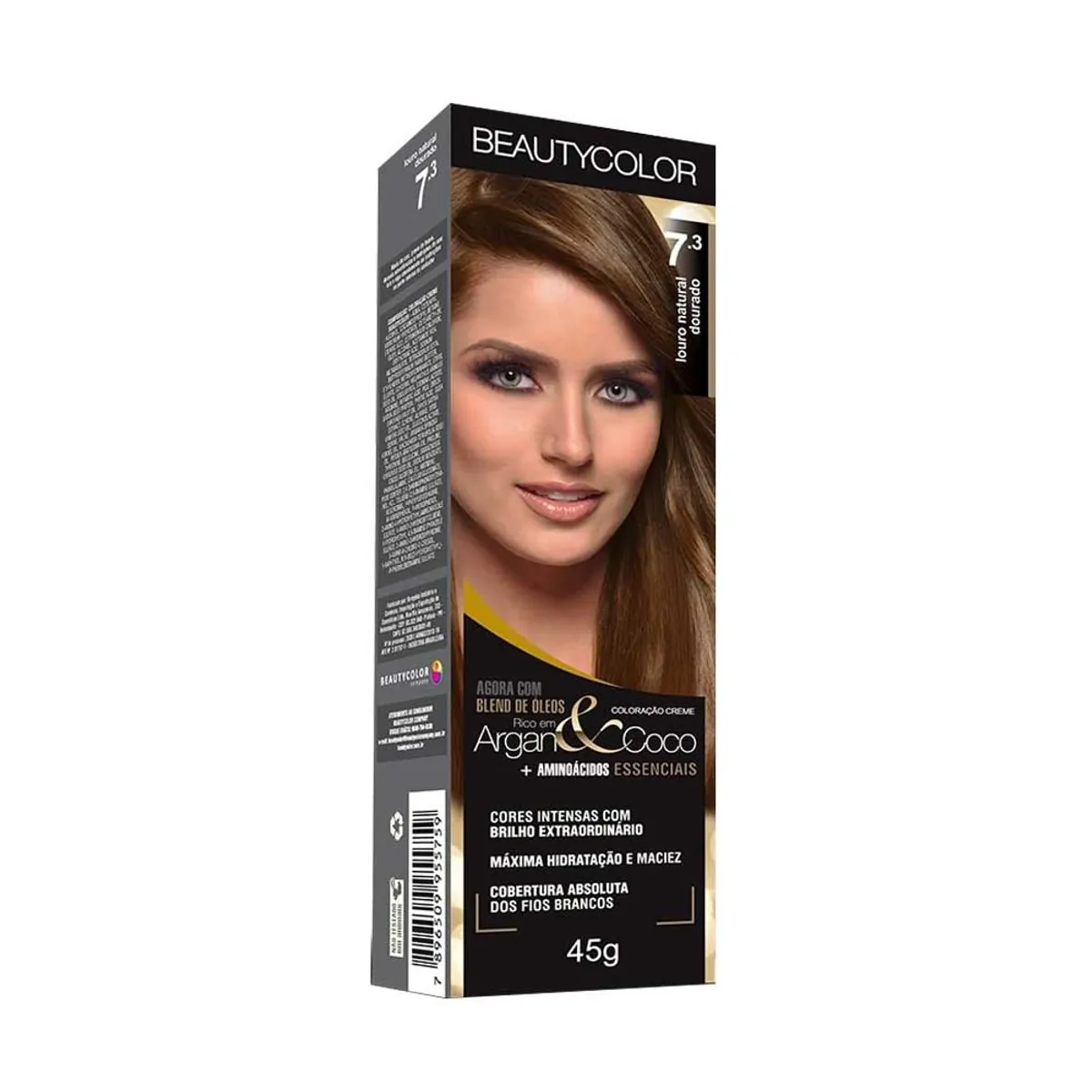 Coloração Individual Beautycolor Louro Natural Dourado 7.3