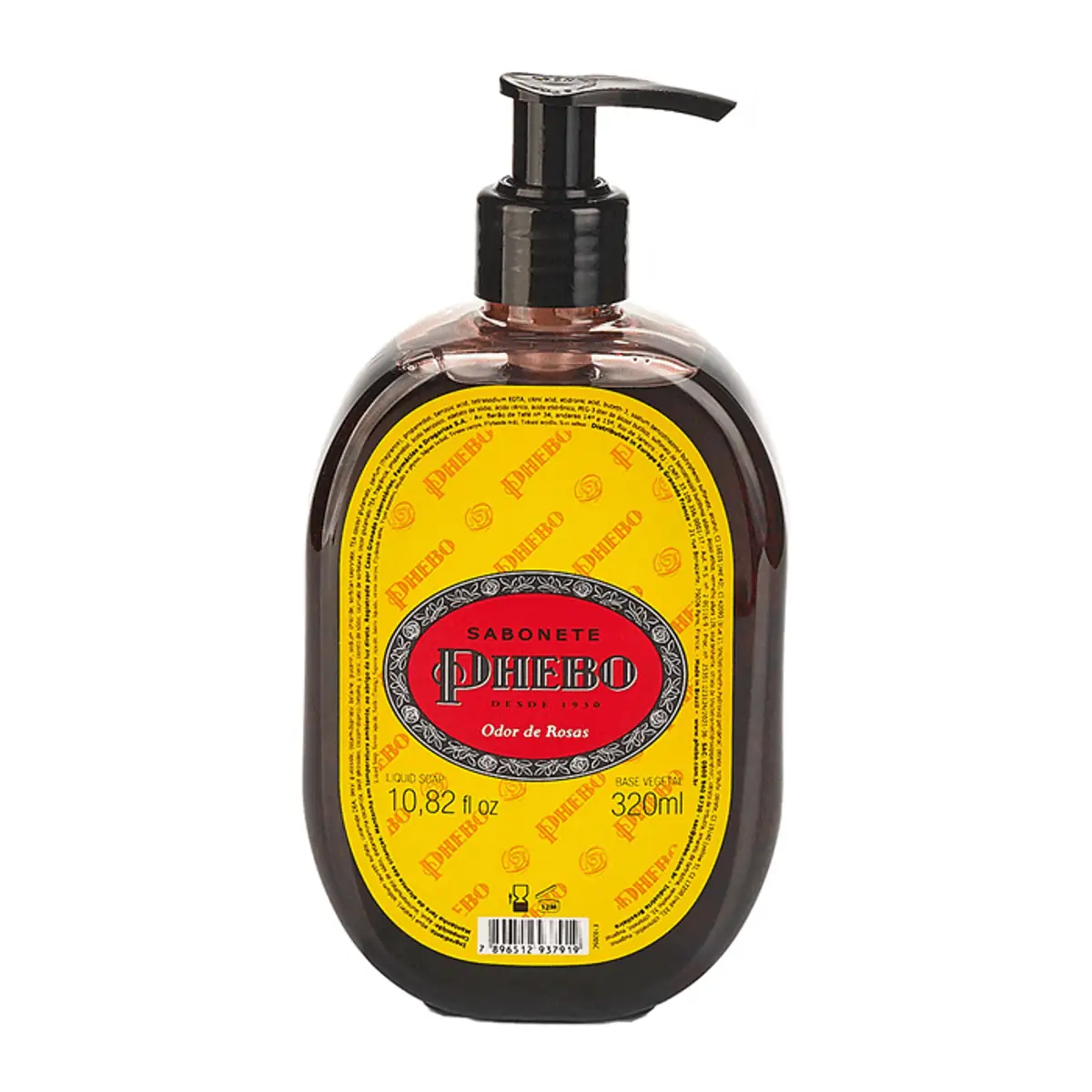 Sabonete Líquido Phebo Odor De Rosas 320ml