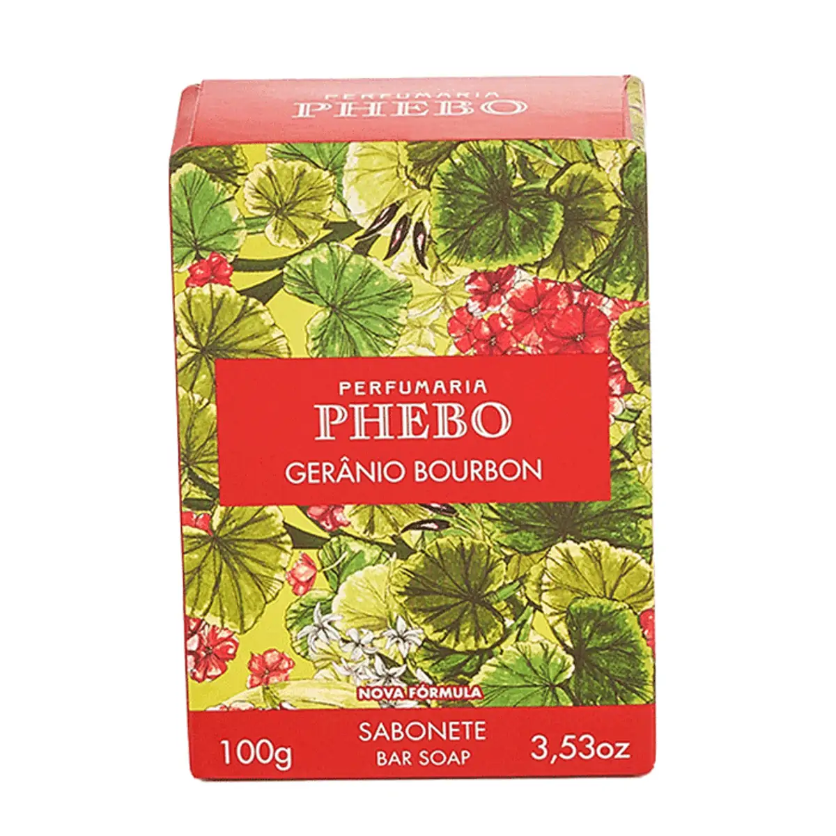 Sabonete em Barra Phebo Geranio Bourbon 100g