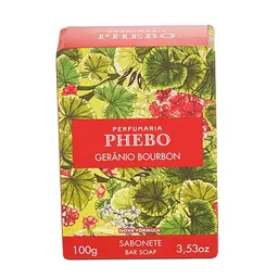 Sabonete em Barra Phebo Geranio Bourbon 100g