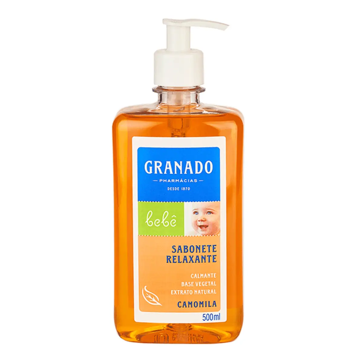 Sabonete Líquido Granado Bebê Relaxante Camomila 500ml