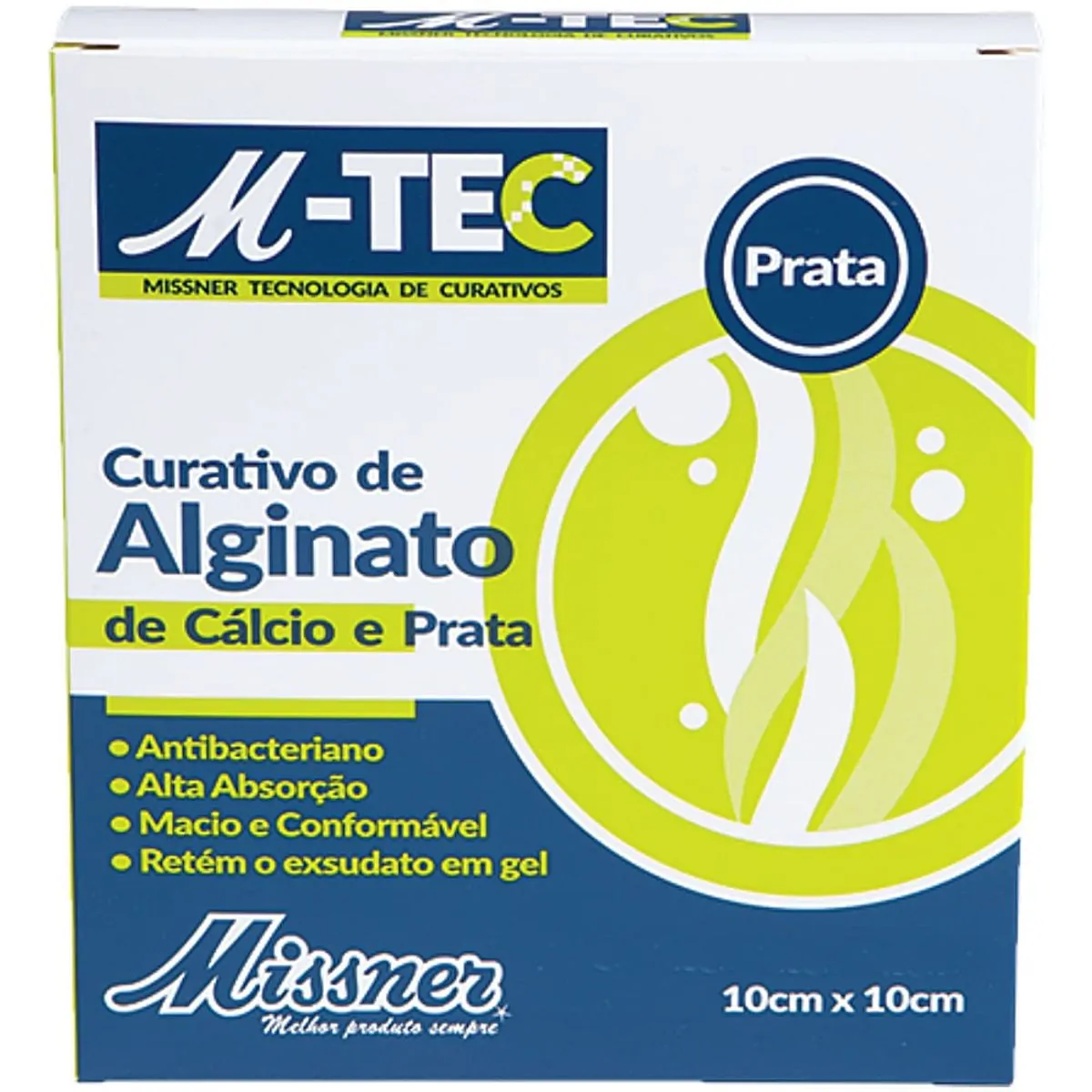 M-Tec Alginato De Calcio E Prata 10X10