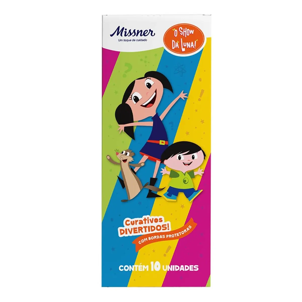 Curativo Adesivo Missner O Show Da Luna 10 Unidades