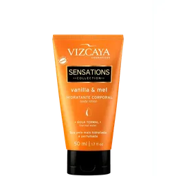Hidratante Vizcaya Sensations - Vanilla e Mel - 50ml