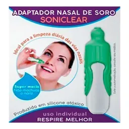 Adaptador Nasal de Soro Soniclear Grátis Estojo