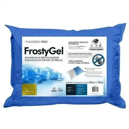 Travesseiro Frostygel Plumax - Fibrasca