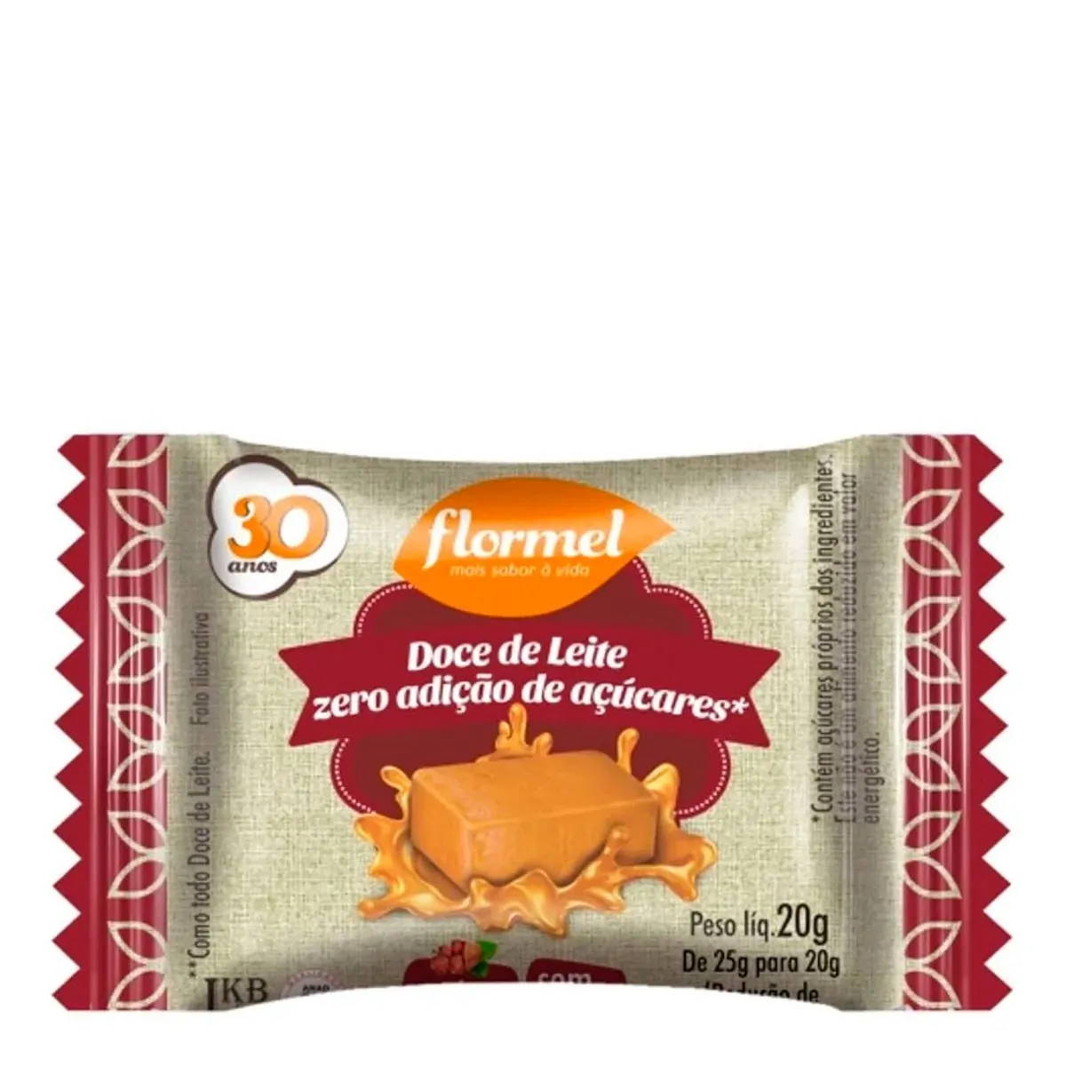 Doce de Leite Zero Flormel 20g