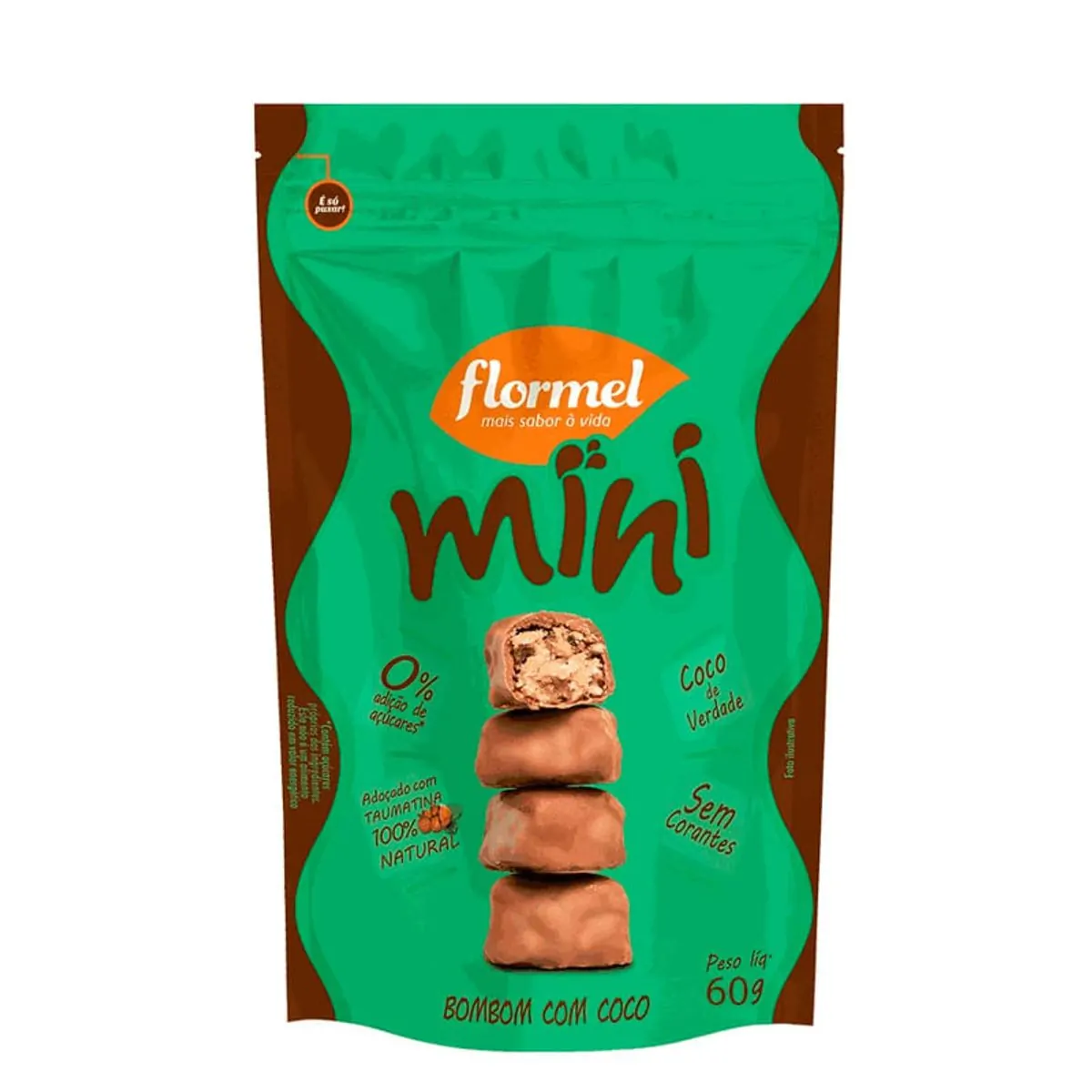 Mini Bombom Coco Flormel 70g